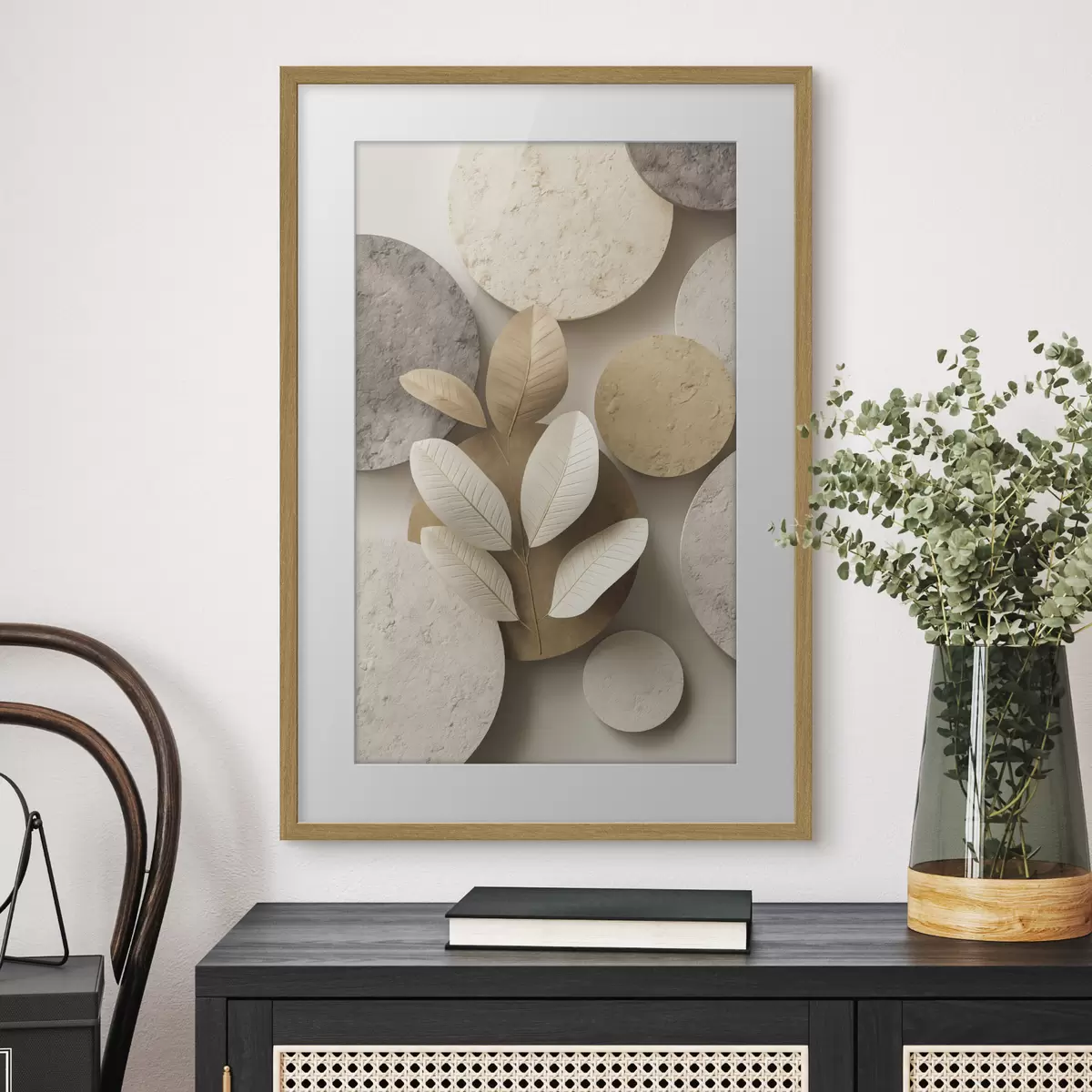 Poster Ronda de hojas f48691