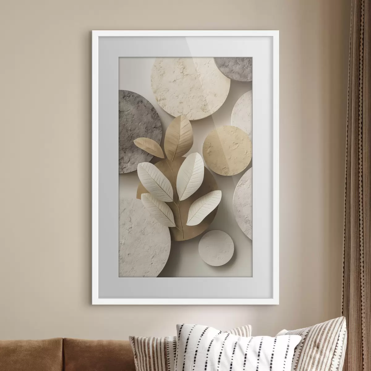 Poster Ronda de hojas f48691