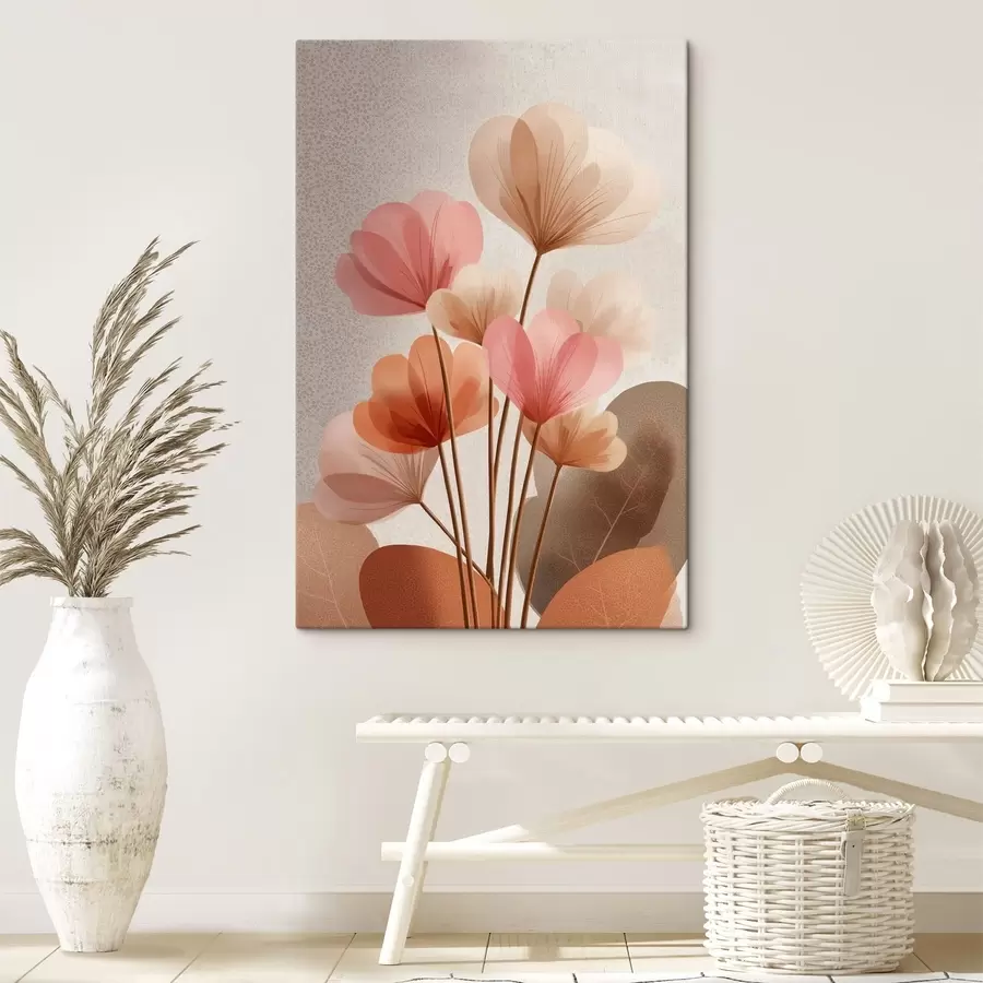 murales de pared Flores boho s48707