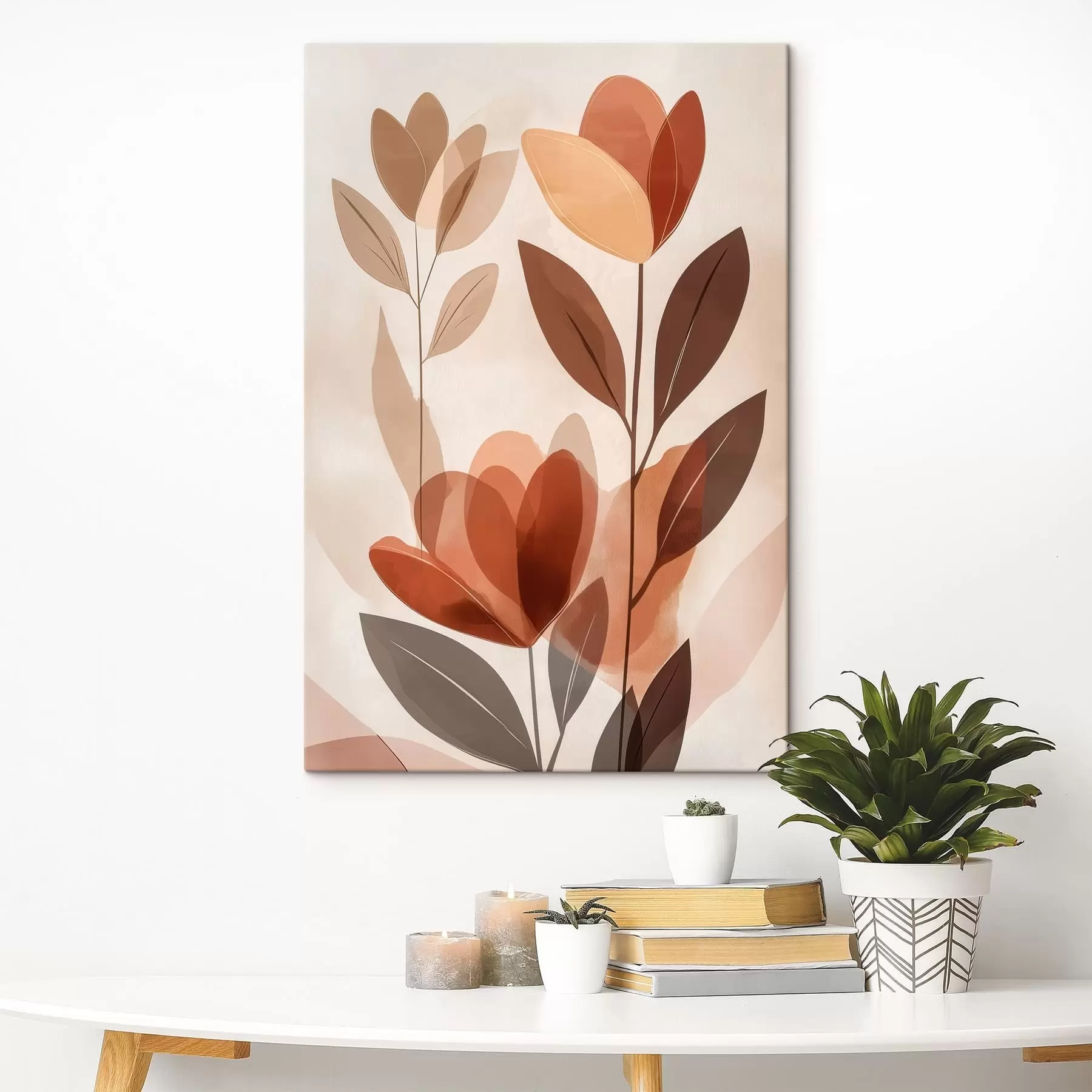 murales de pared Flores boho s48713