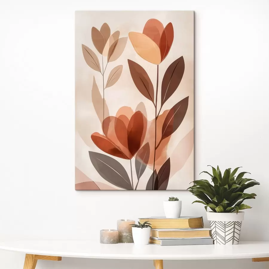 murales de pared Flores boho s48713