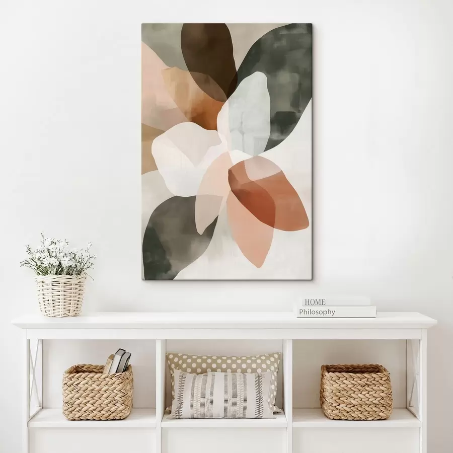 murales de pared flores abstractas s48714