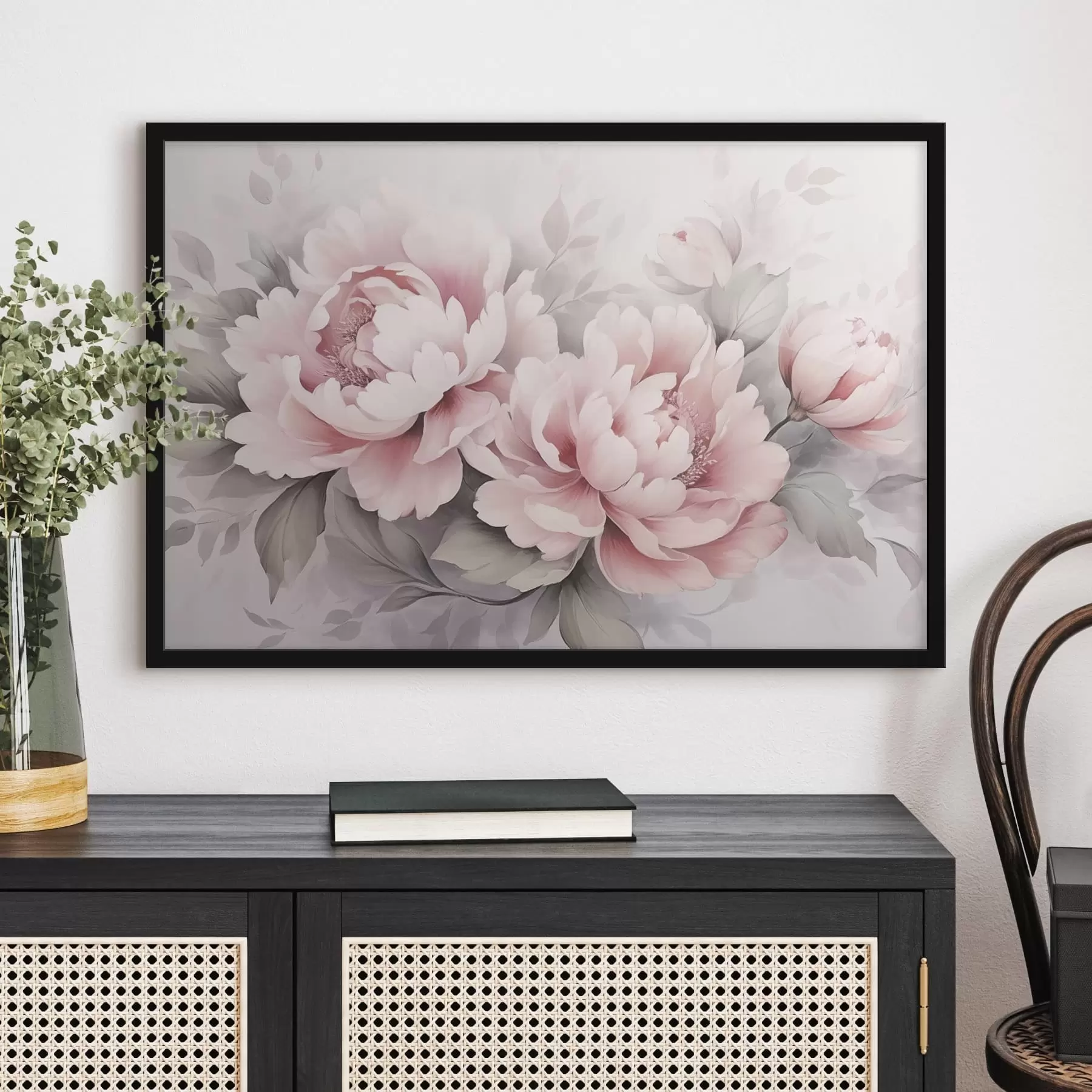 murales de pared Peonías f48702