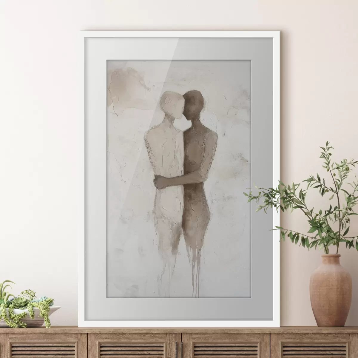 Poster Un abrazo sereno f48703
