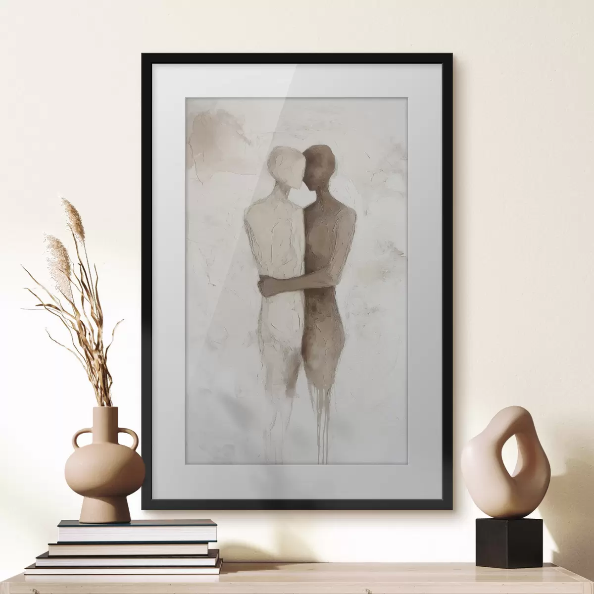 Poster Un abrazo sereno f48703