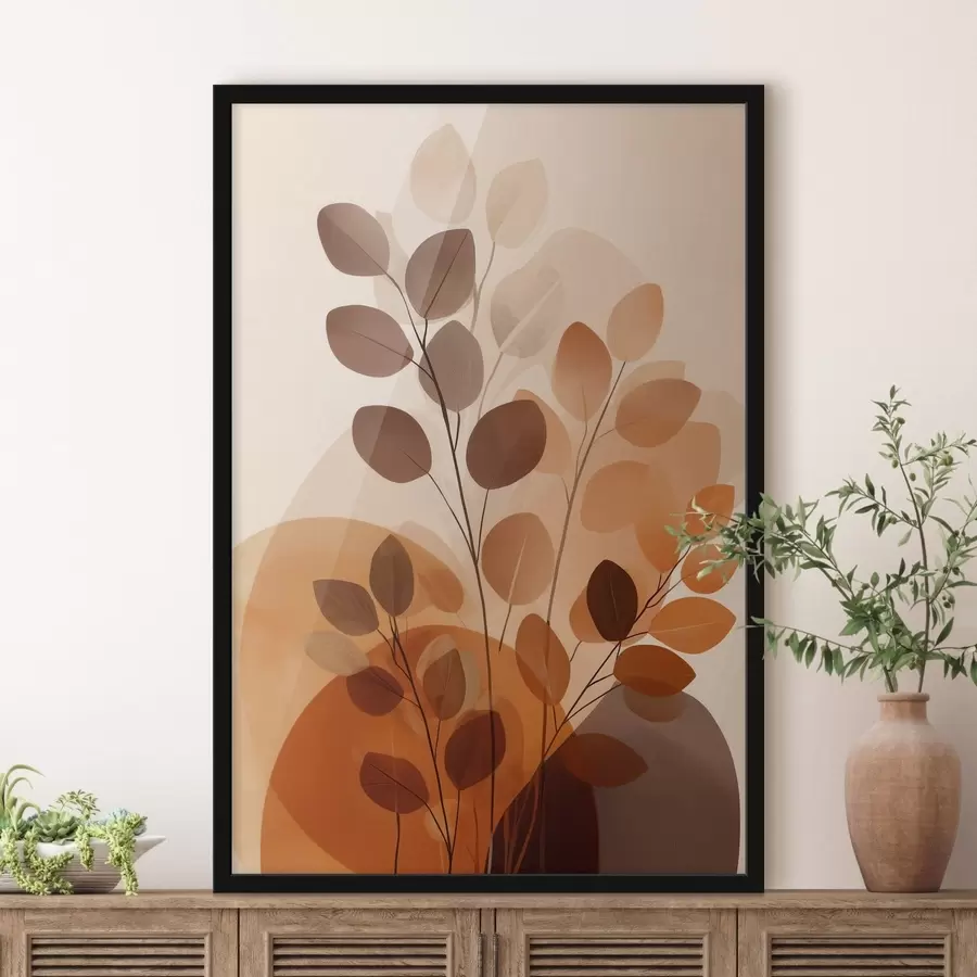 murales de pared Flores boho f48709