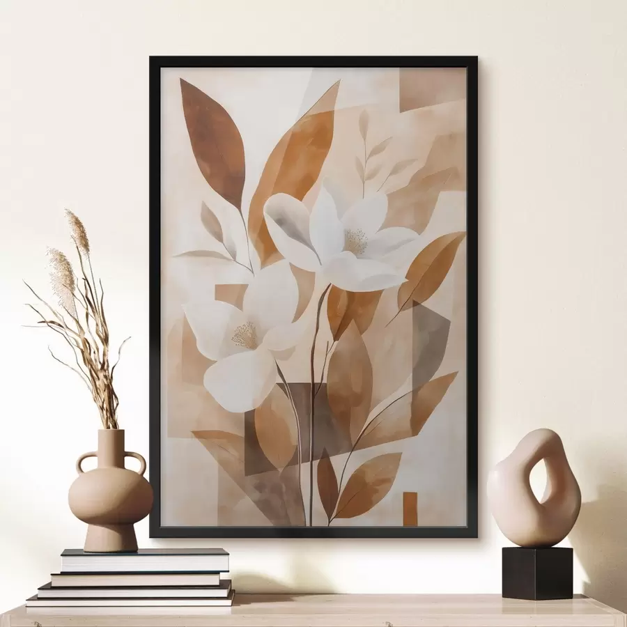 murales de pared Flores boho f48711