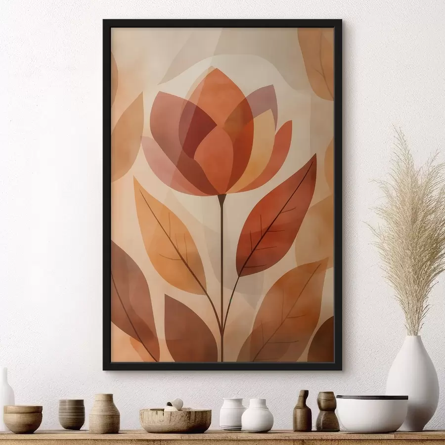murales de pared Flores boho f48712