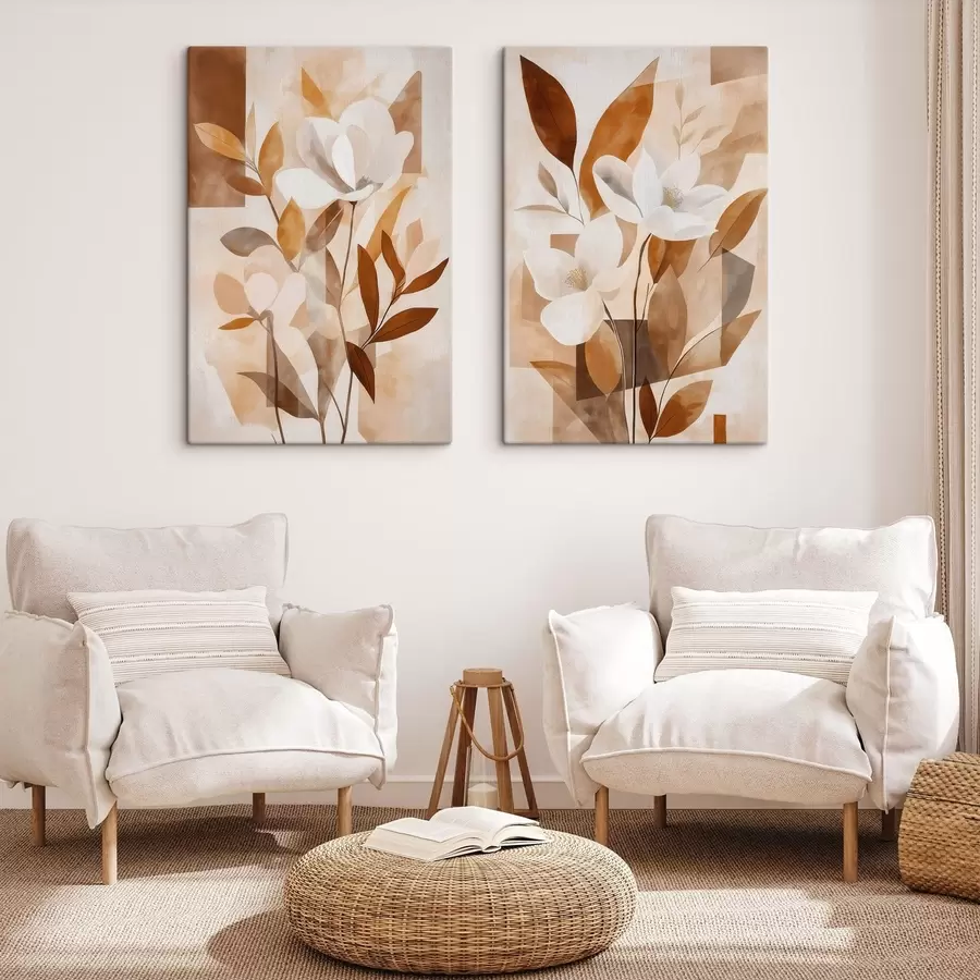 murales de pared Flores boho m30307