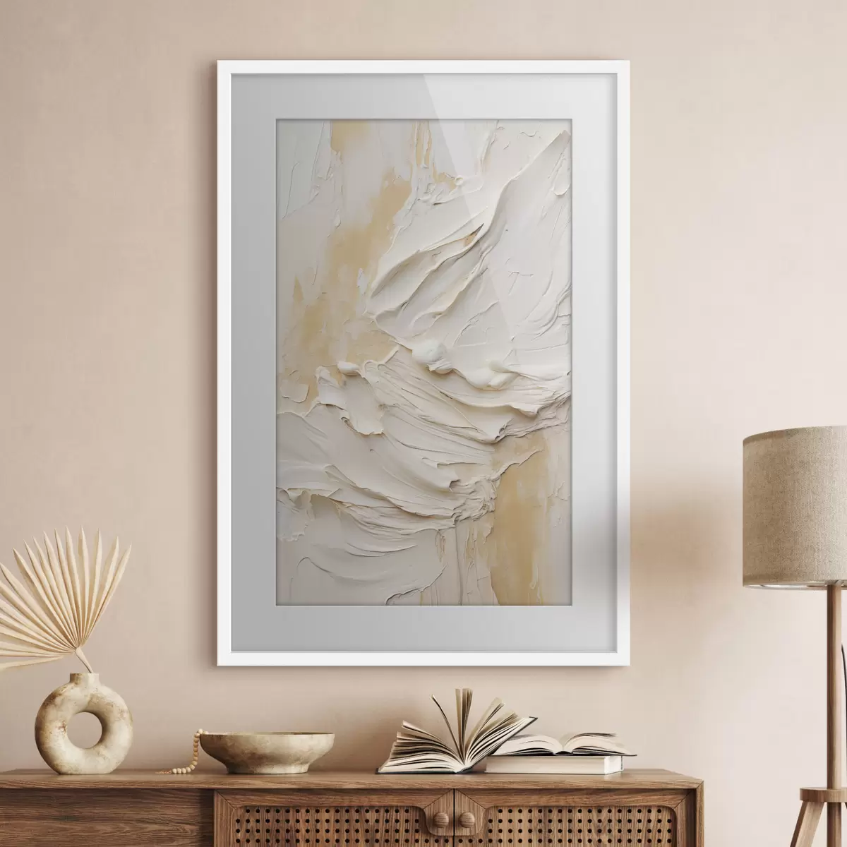Poster Silencio de hojas blancas f48738