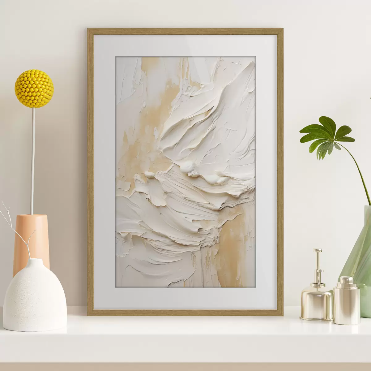 Poster Silencio de hojas blancas f48738