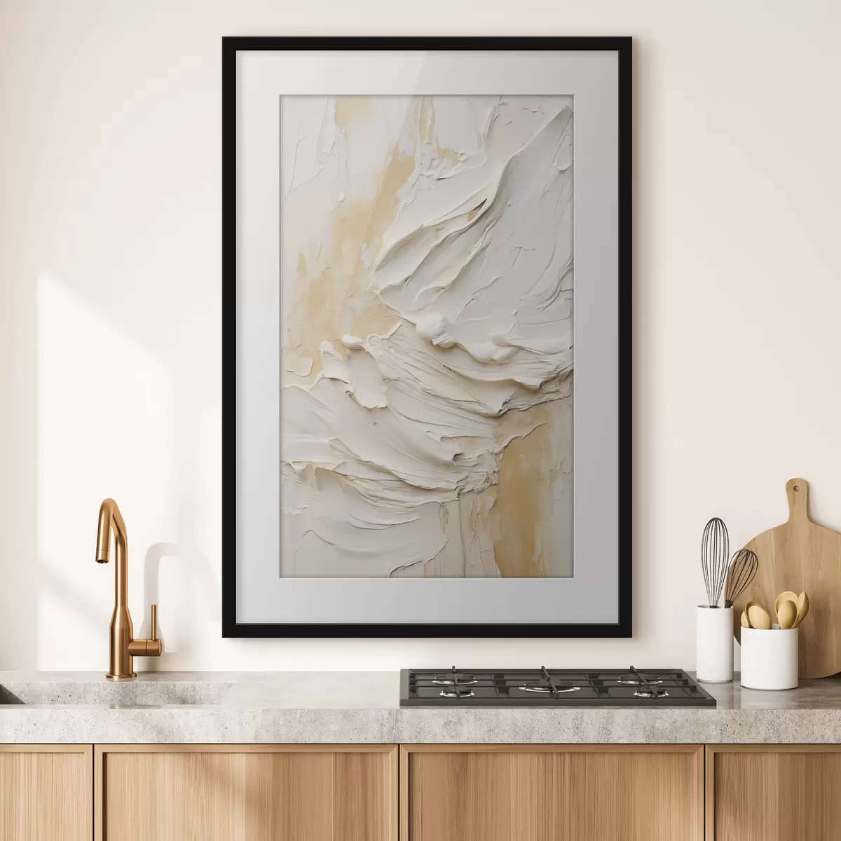 Poster Silencio de hojas blancas f48738