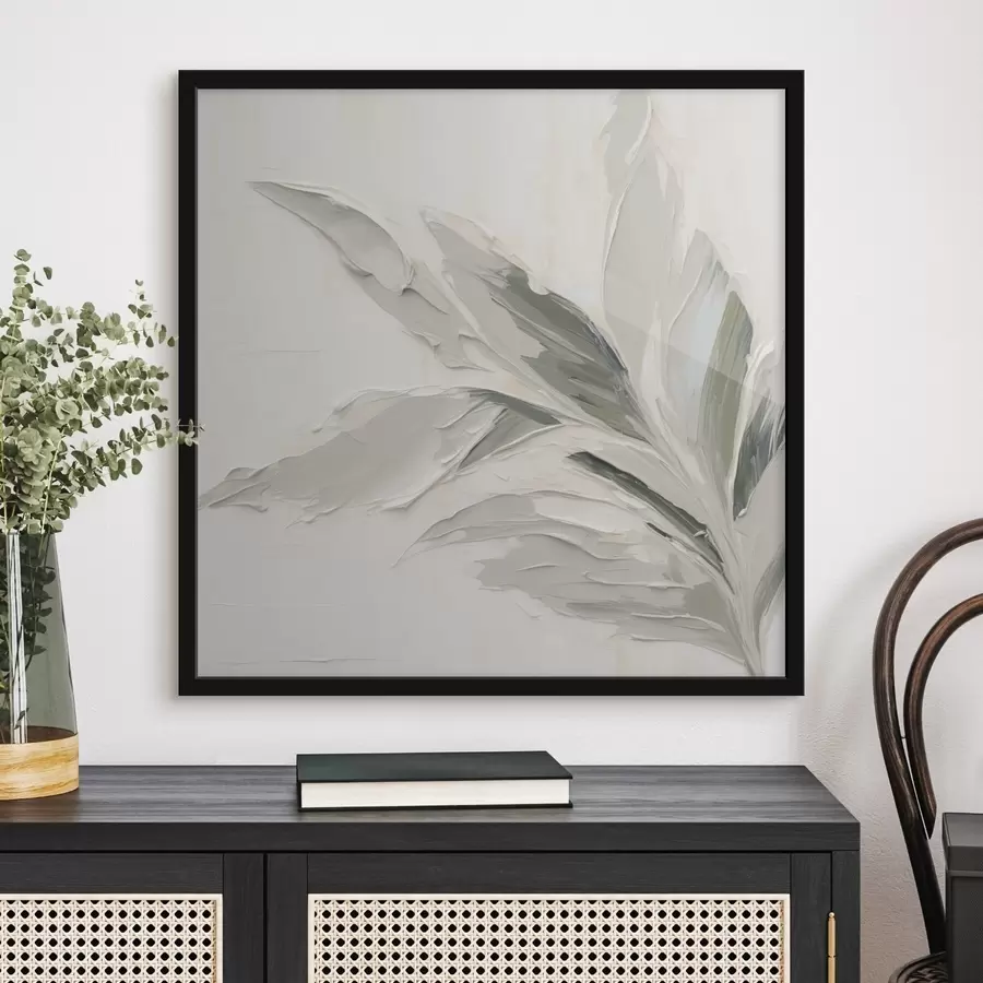 murales de pared Pintura abstracta que imita la vegetación f48771