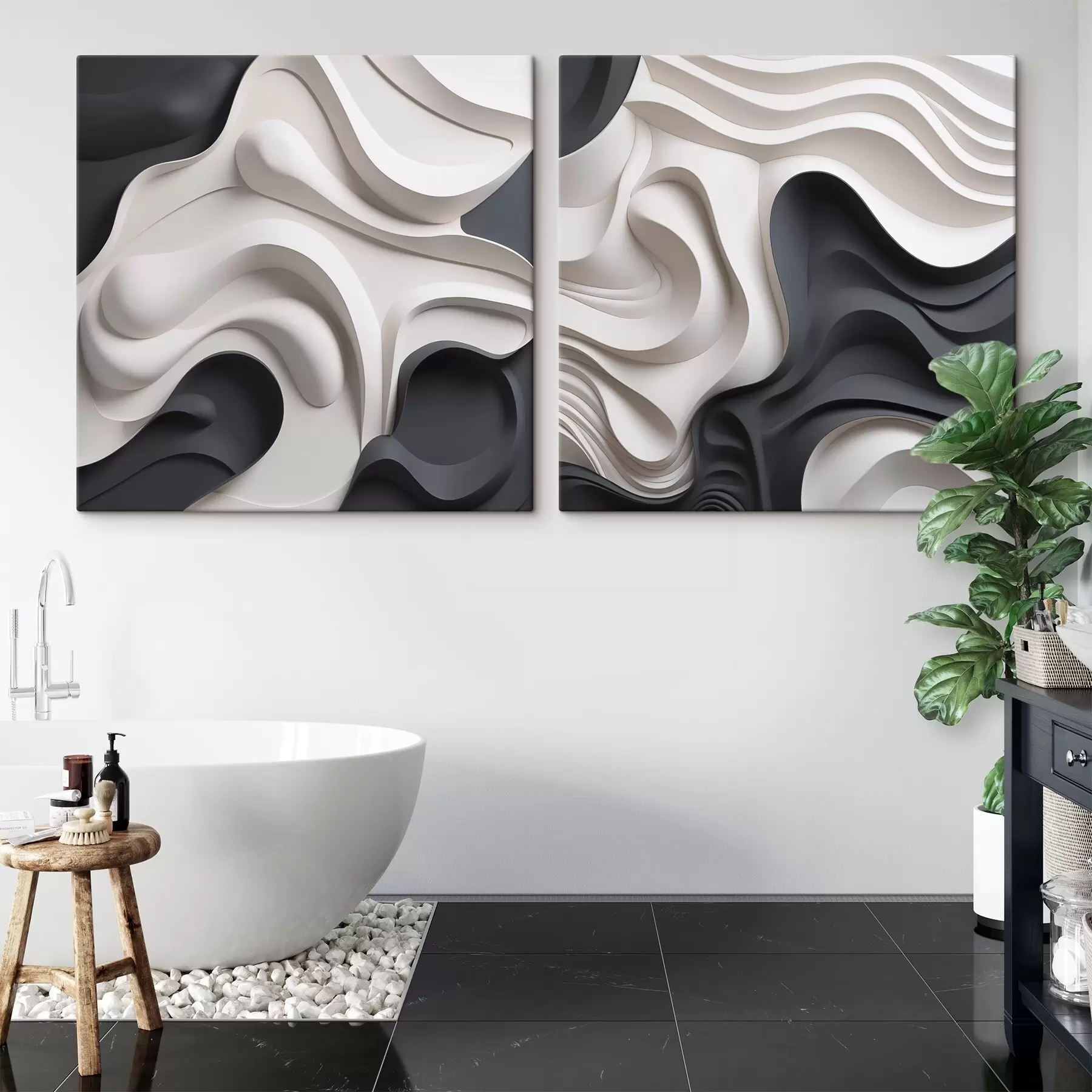 murales de pared Composición abstracta m30343