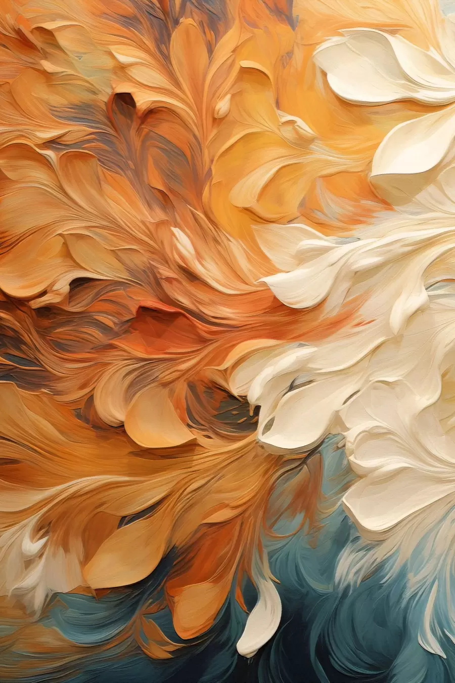 murales de pared Resplandor ámbar s48903