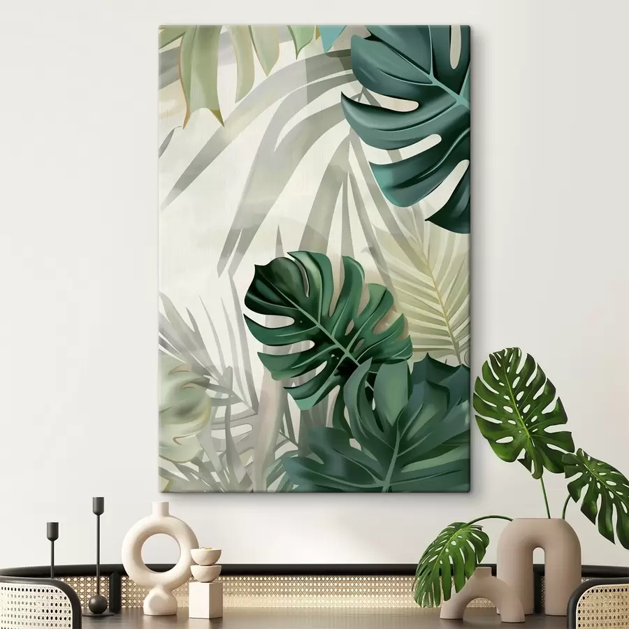murales de pared Verde intenso s48909