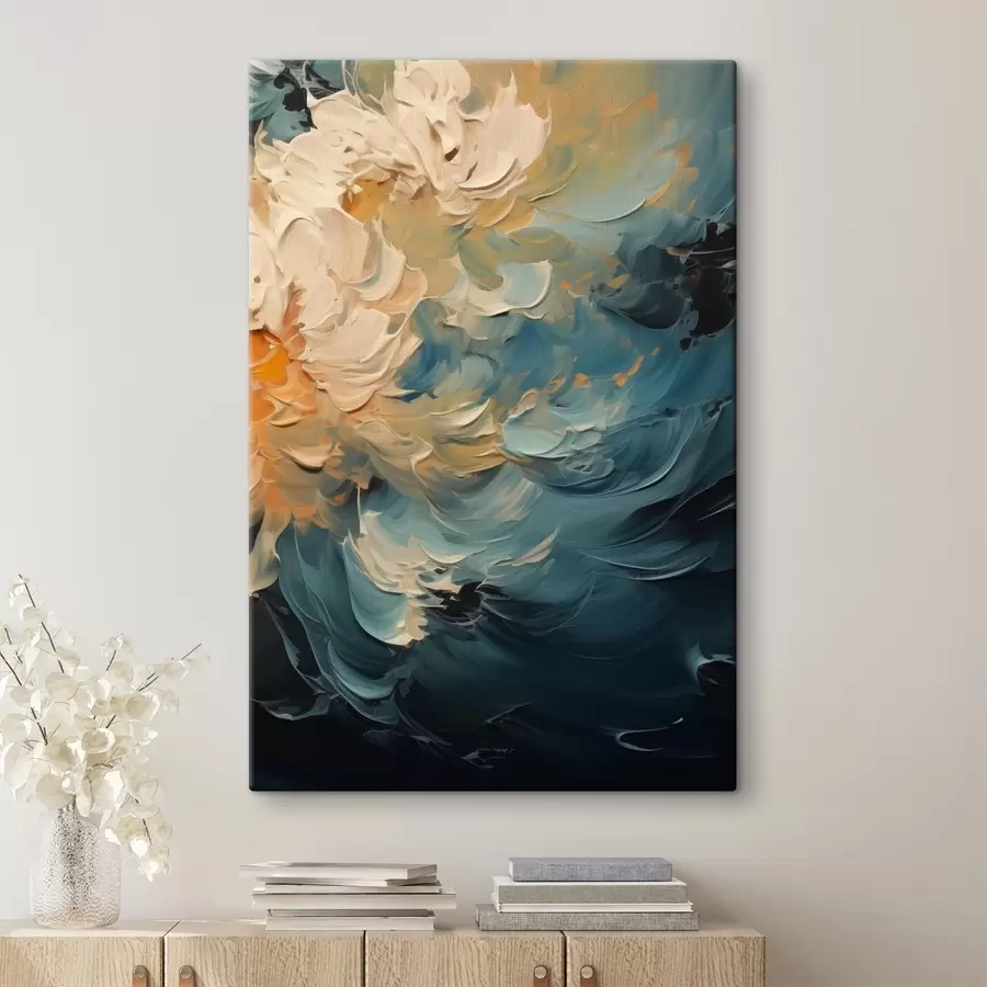 murales de pared Elementos de fusión s48911