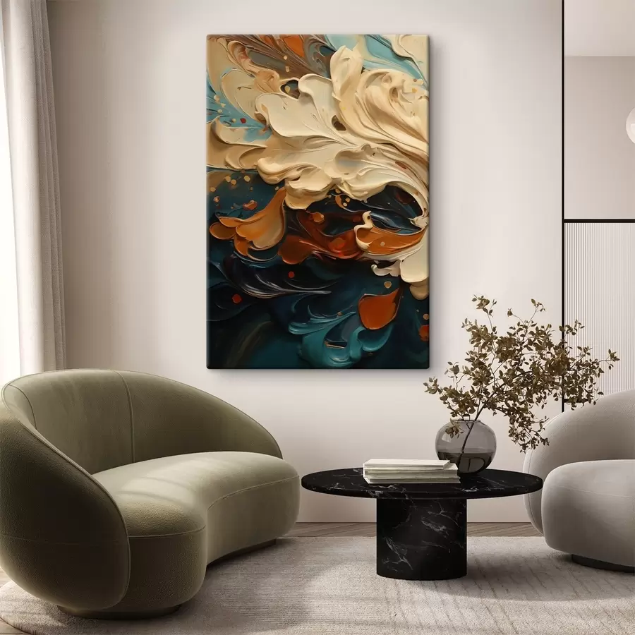 murales de pared Energía ardiente s48912