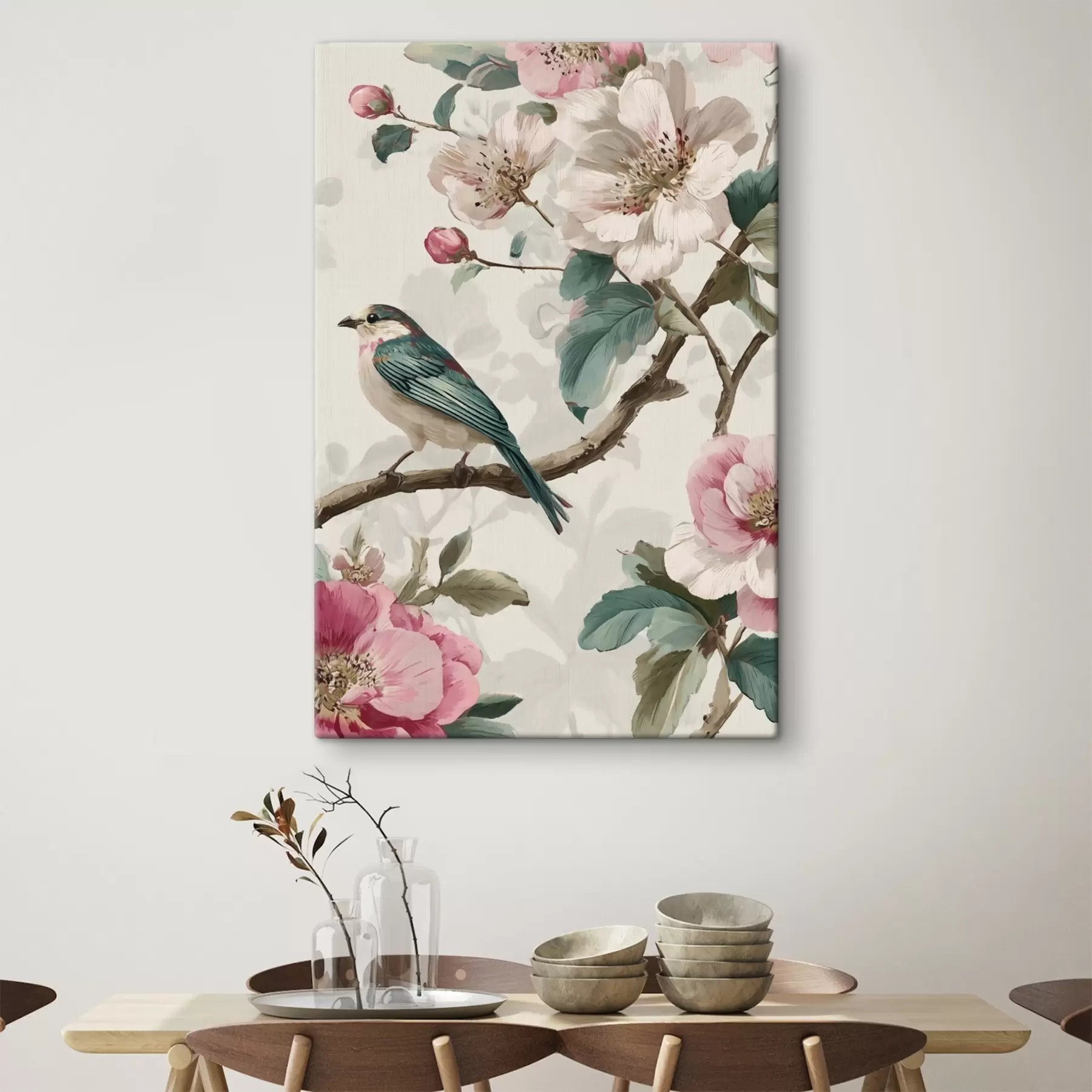murales de pared Armonía de la floración s48915