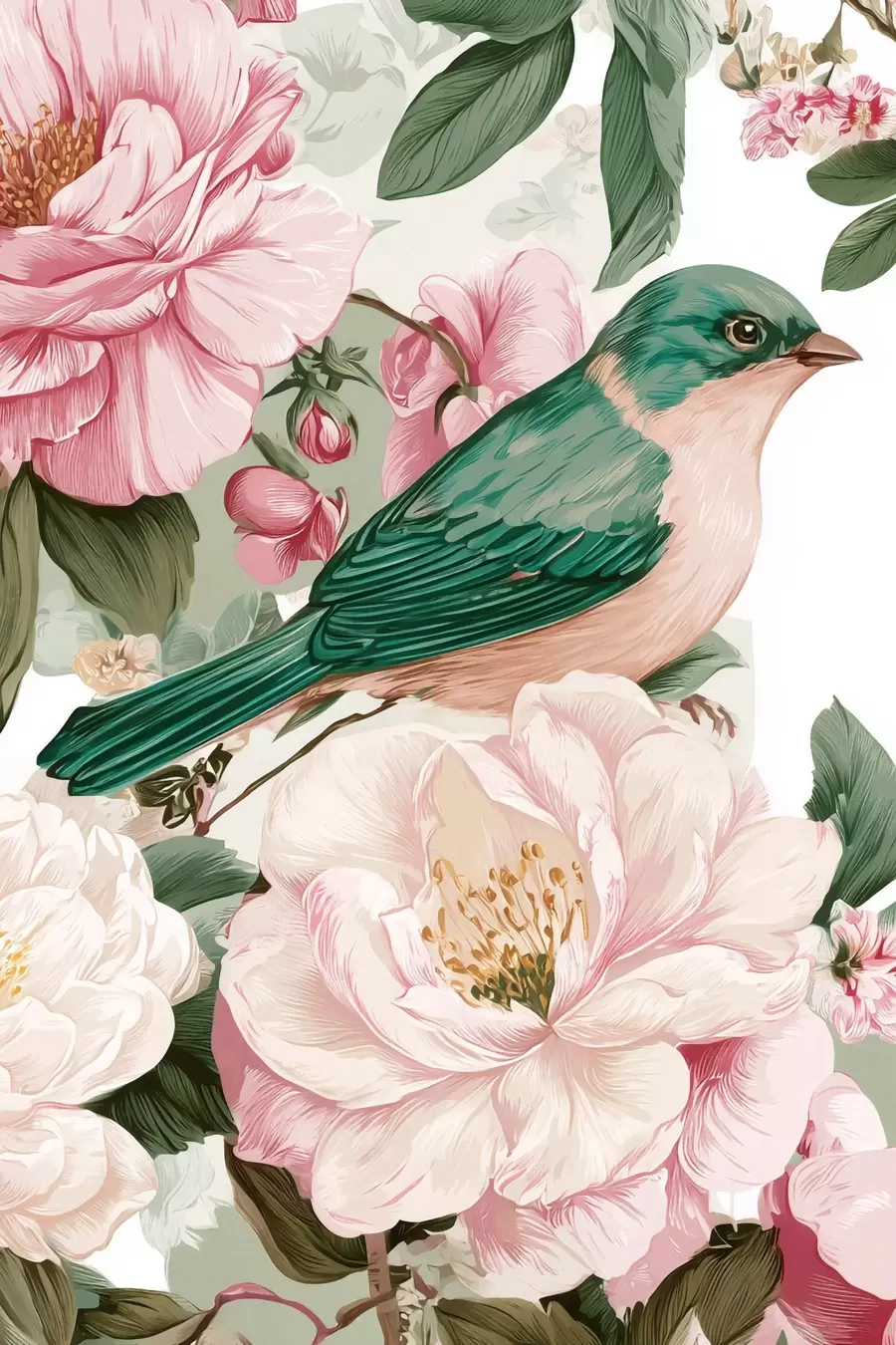 murales de pared El jardín de los sueños en flor s48918