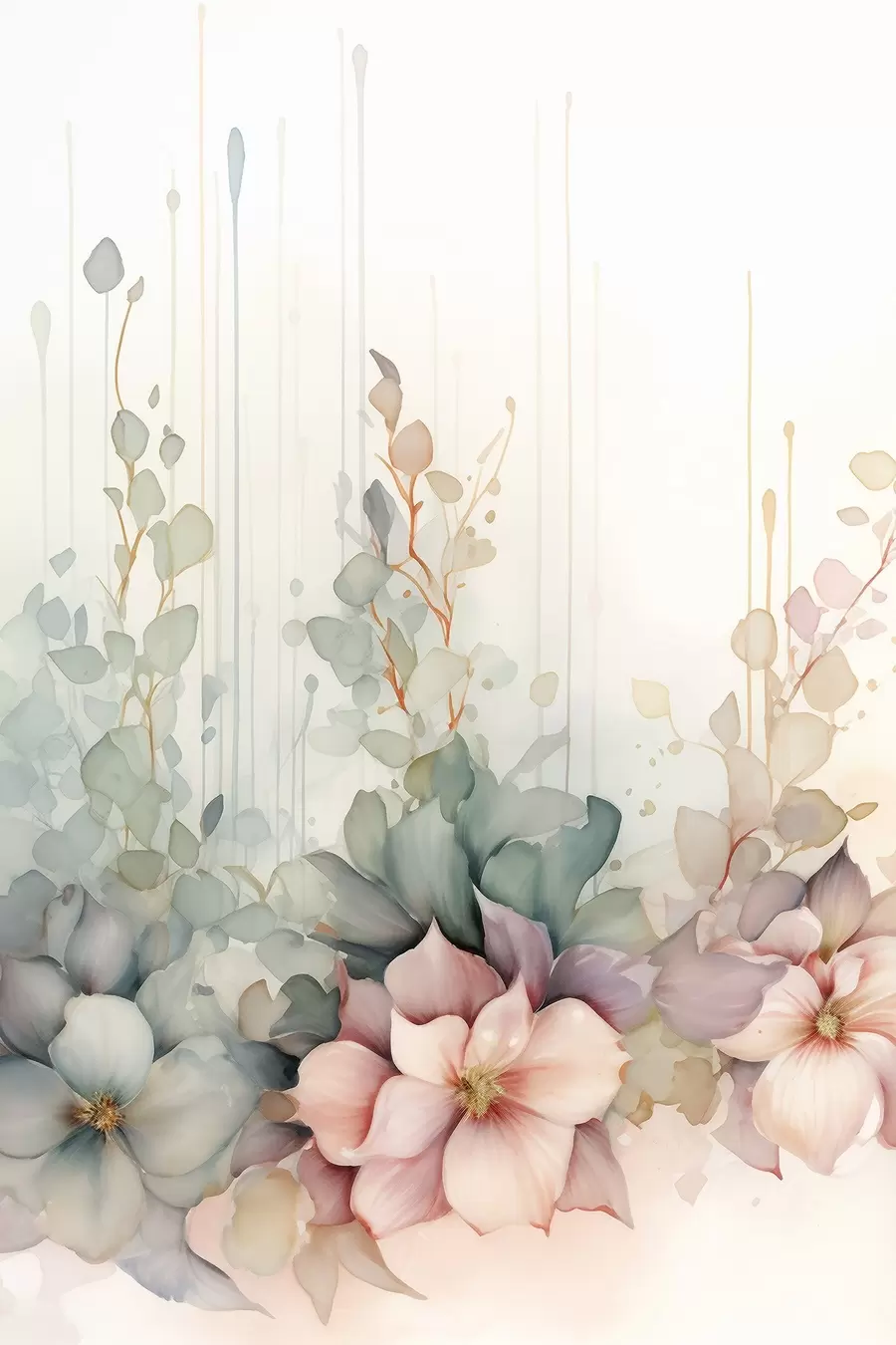 murales de pared Composición lumínica s48921