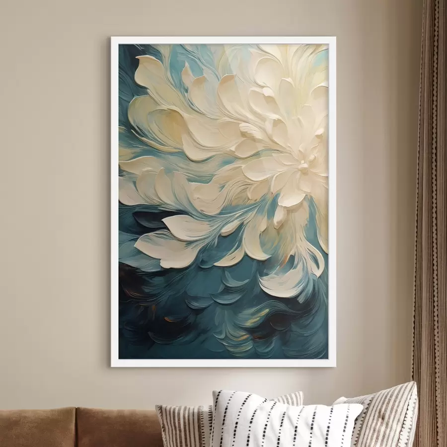 murales de pared La abstracción en el color f48902