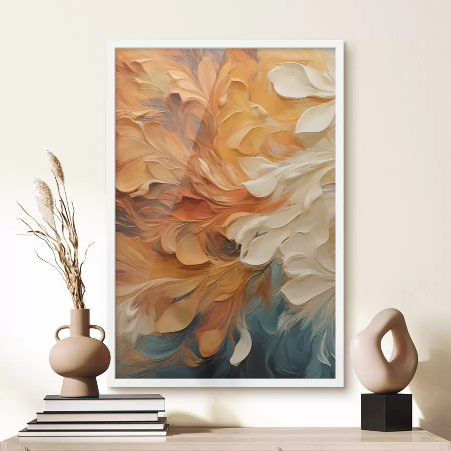 murales de pared Resplandor ámbar f48903