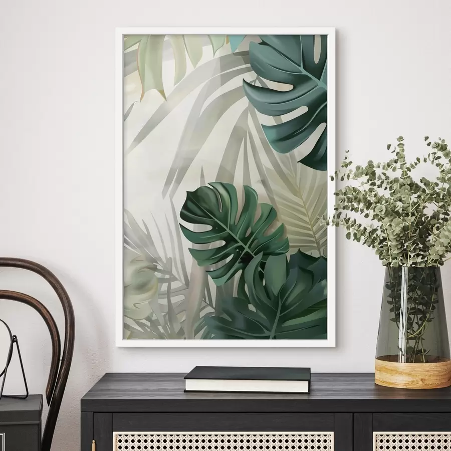 murales de pared Verde intenso f48909