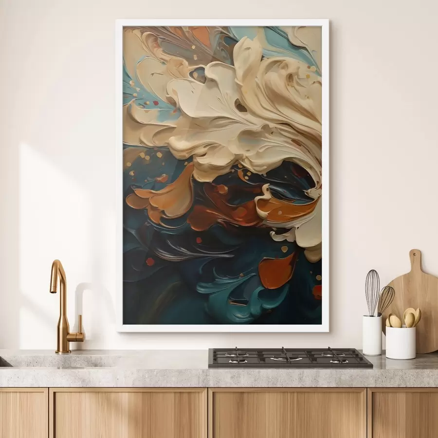 murales de pared Energía ardiente f48912