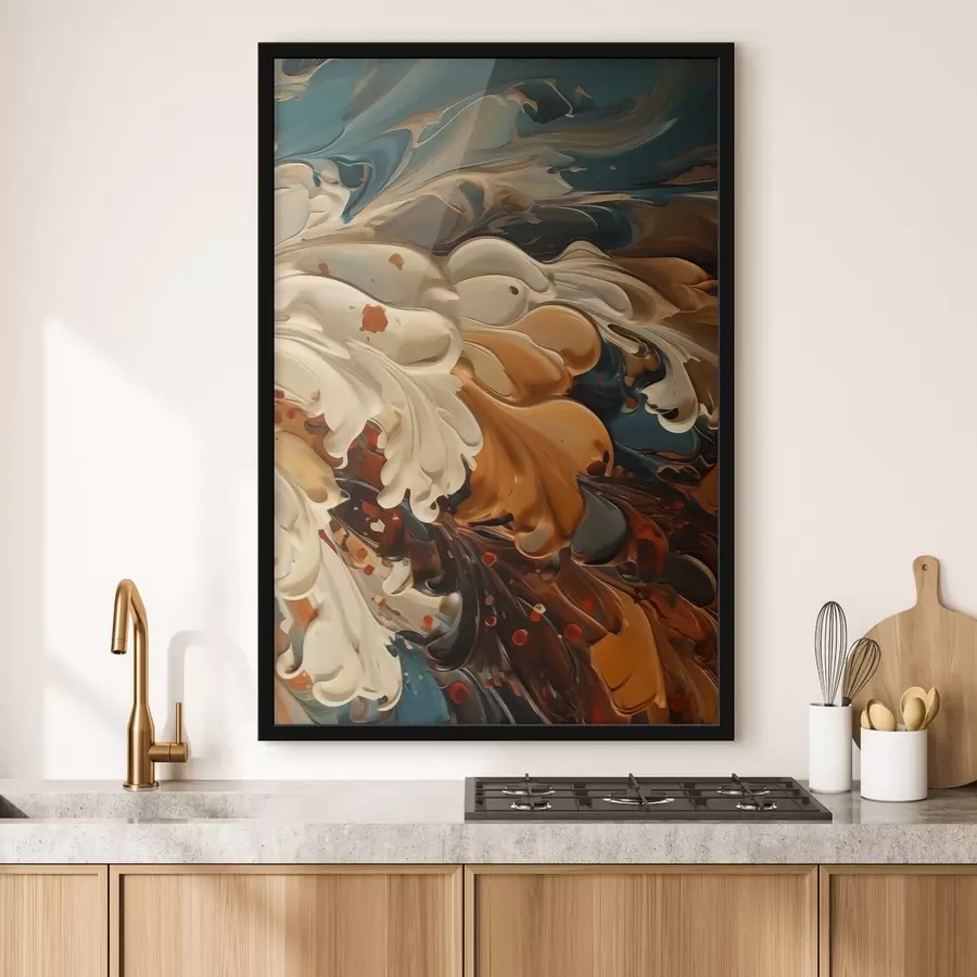 murales de pared Movimiento dinámico f48913