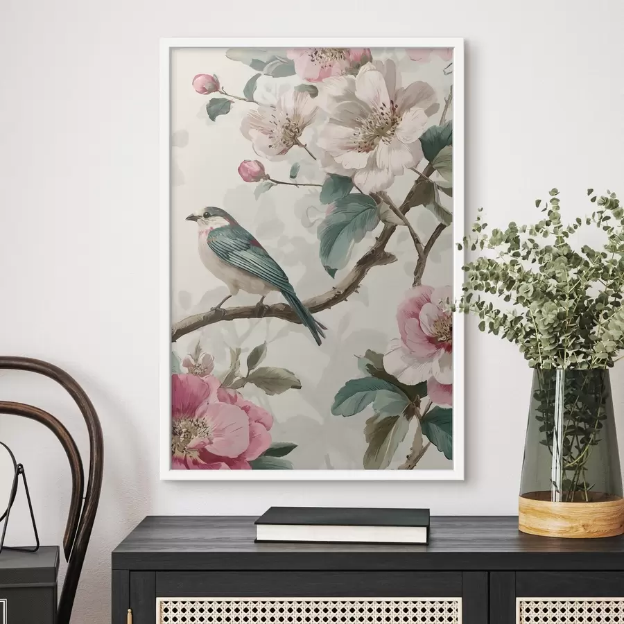 murales de pared Armonía de la floración f48915