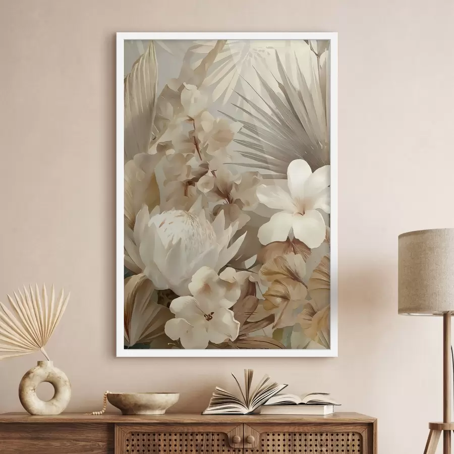 murales de pared Luz en las flores f48917