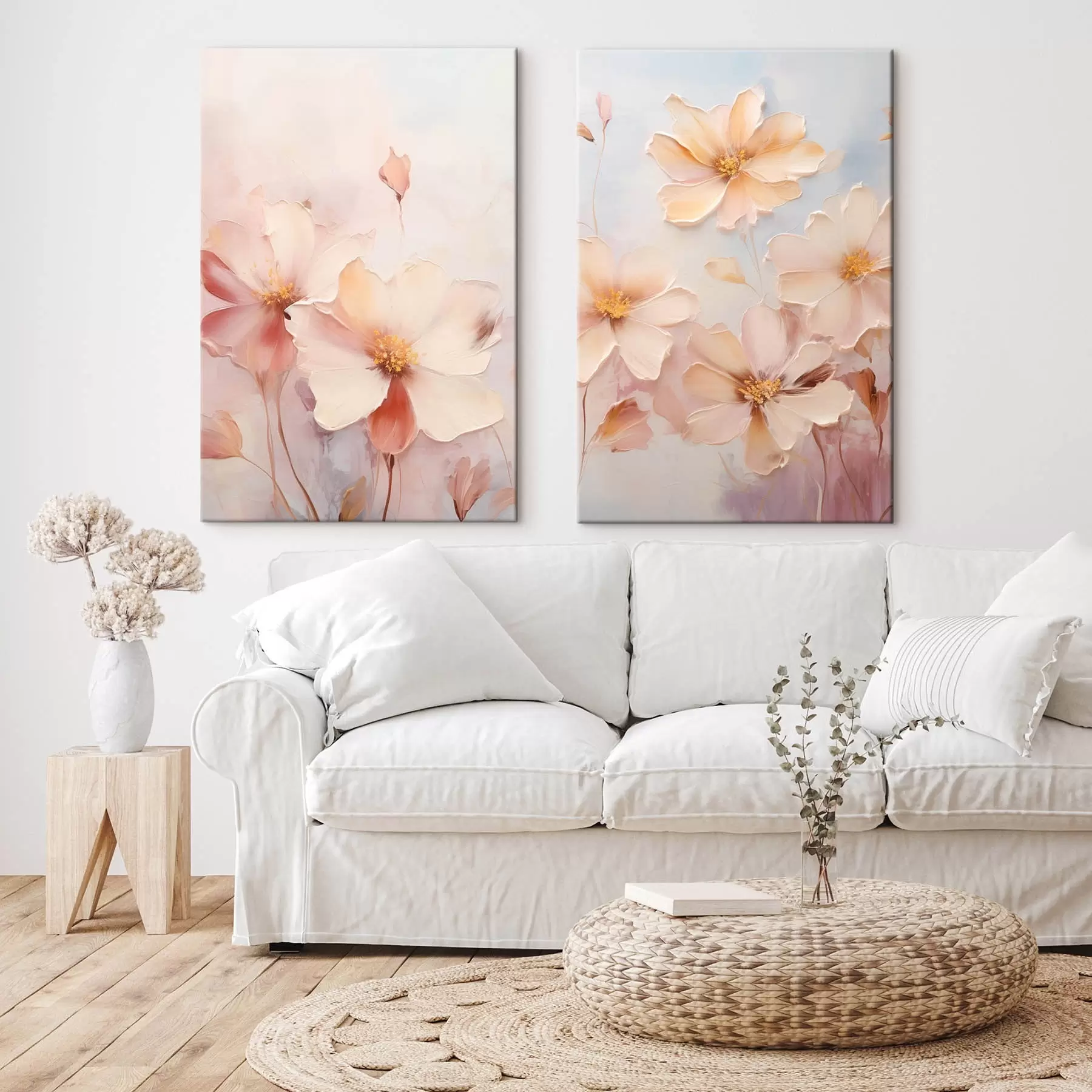 murales de pared Flores delicadas y sutiles m30379