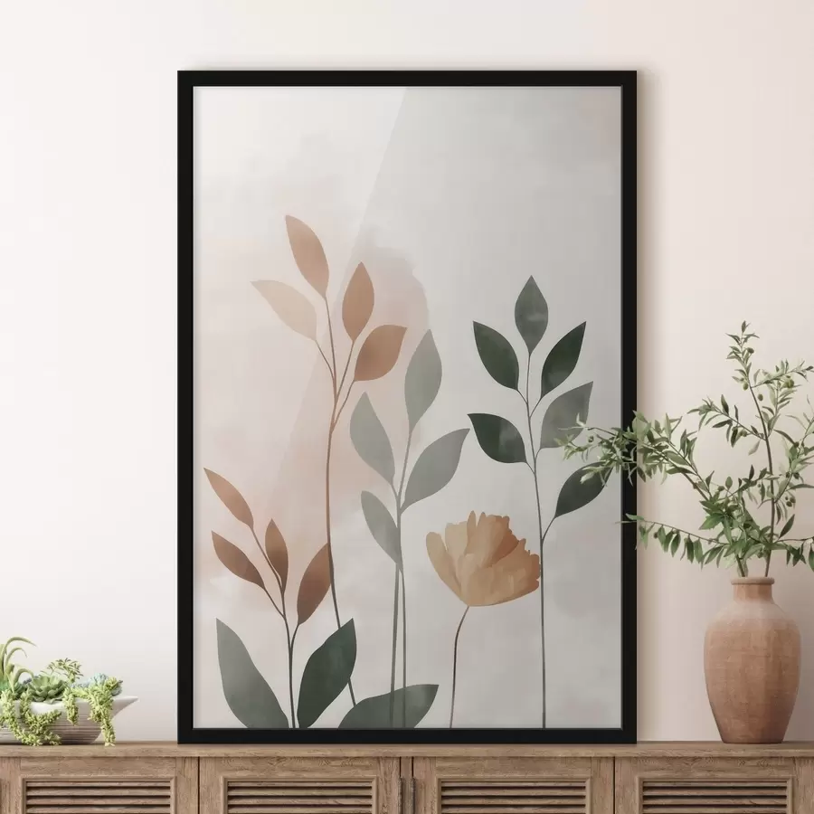 murales de pared Hojas f48934