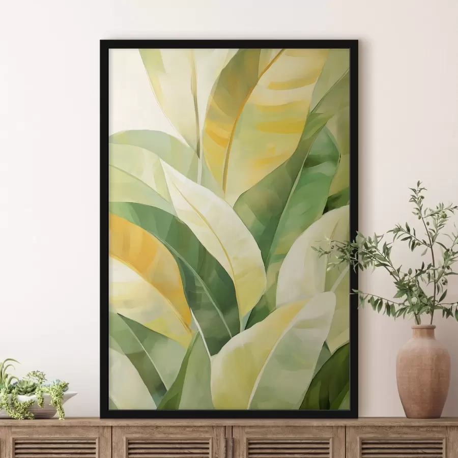 murales de pared Hojas f48937