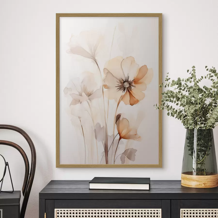 murales de pared Flores f48954