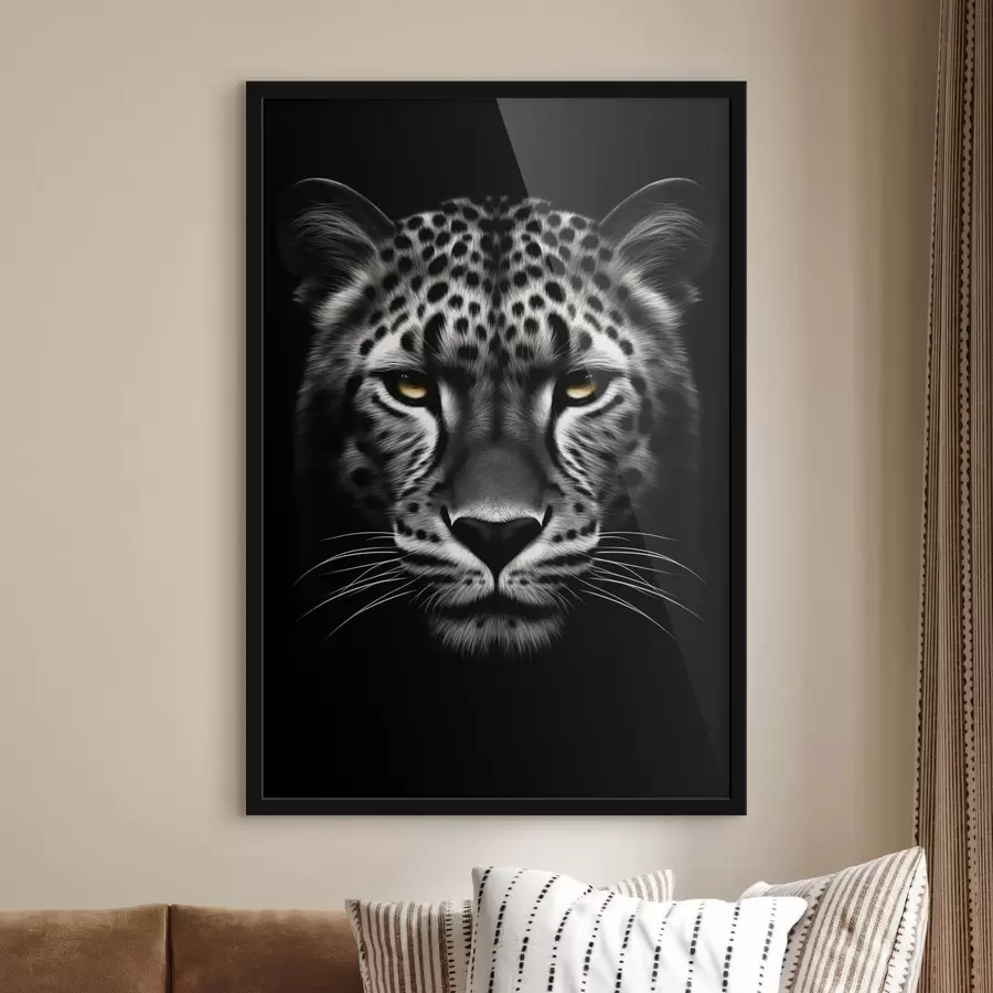 murales de pared Leopardo f48958