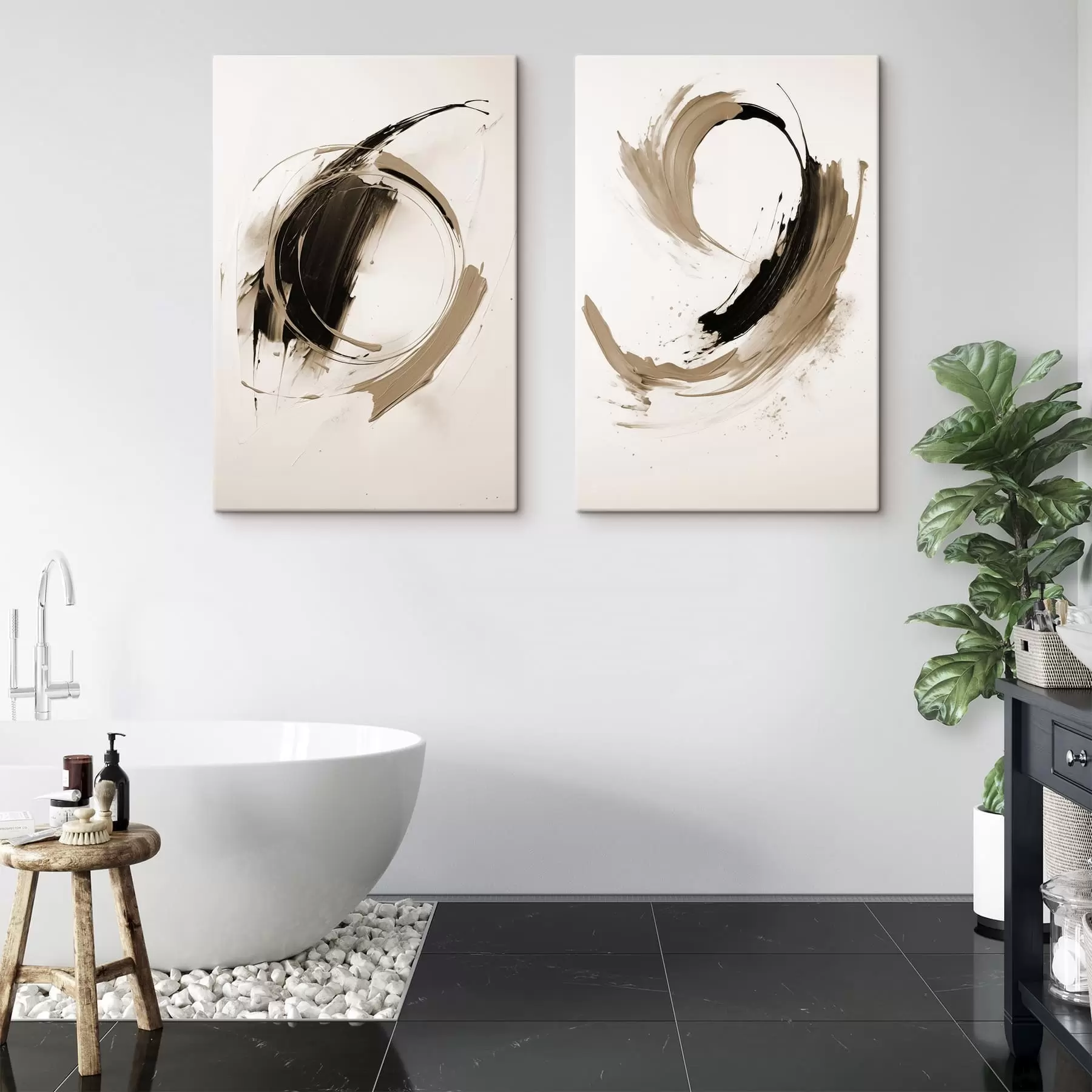 murales de pared Arte abstracto m30400