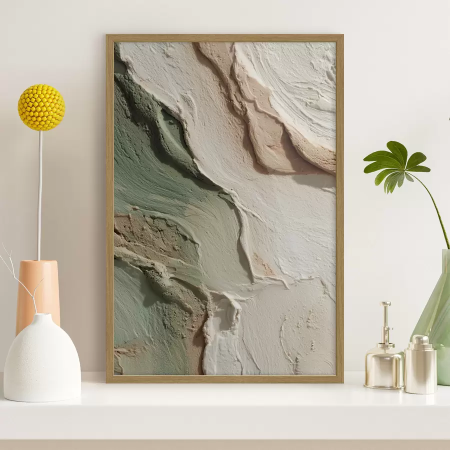 murales de pared Toque verde f48799