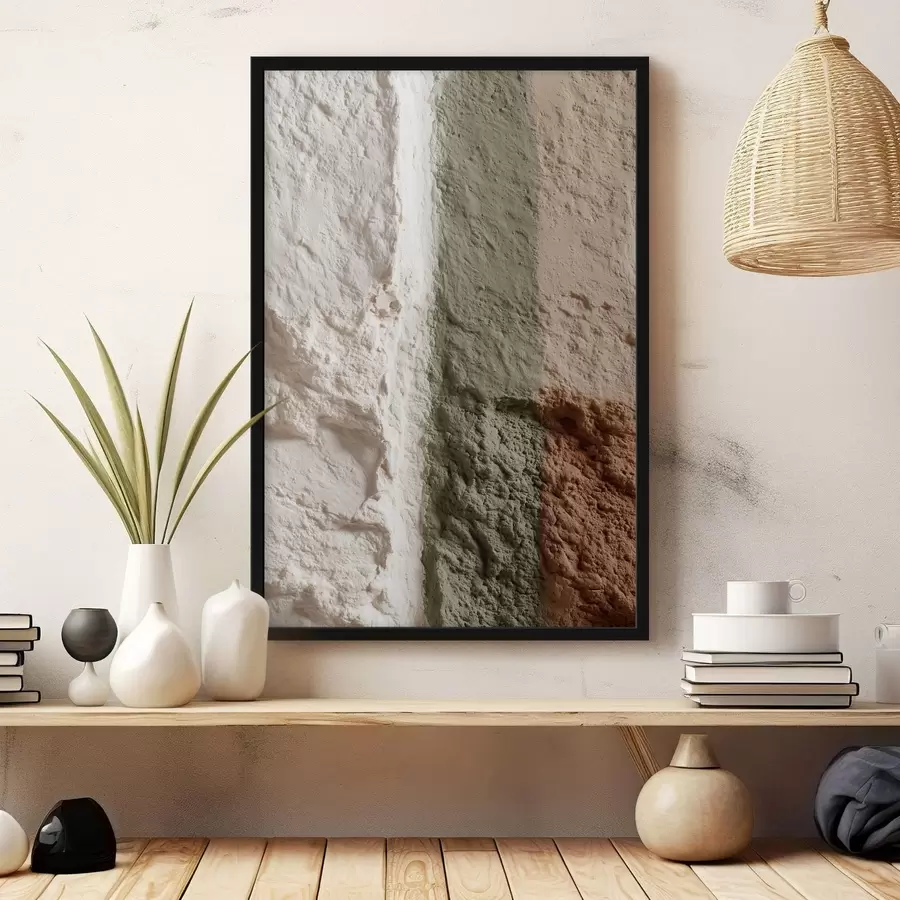 murales de pared Rayas verticales con textura de estilo minimalista f48800