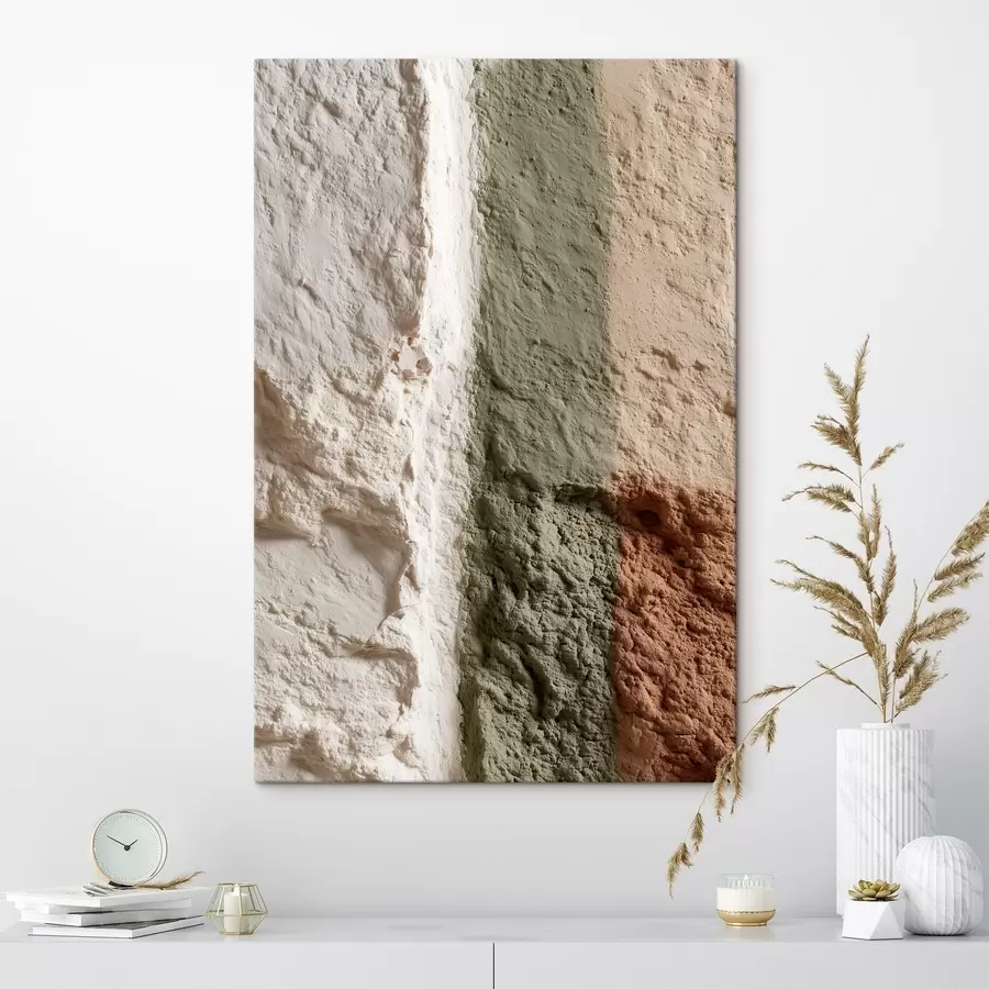 murales de pared Rayas verticales con textura de estilo minimalista s48800