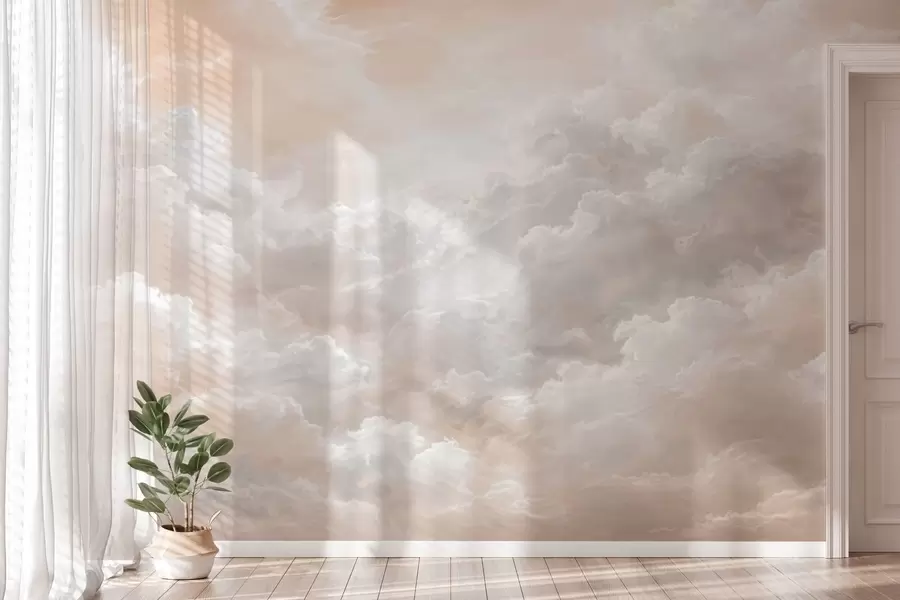 murales de pared Nubes densas w05525v1