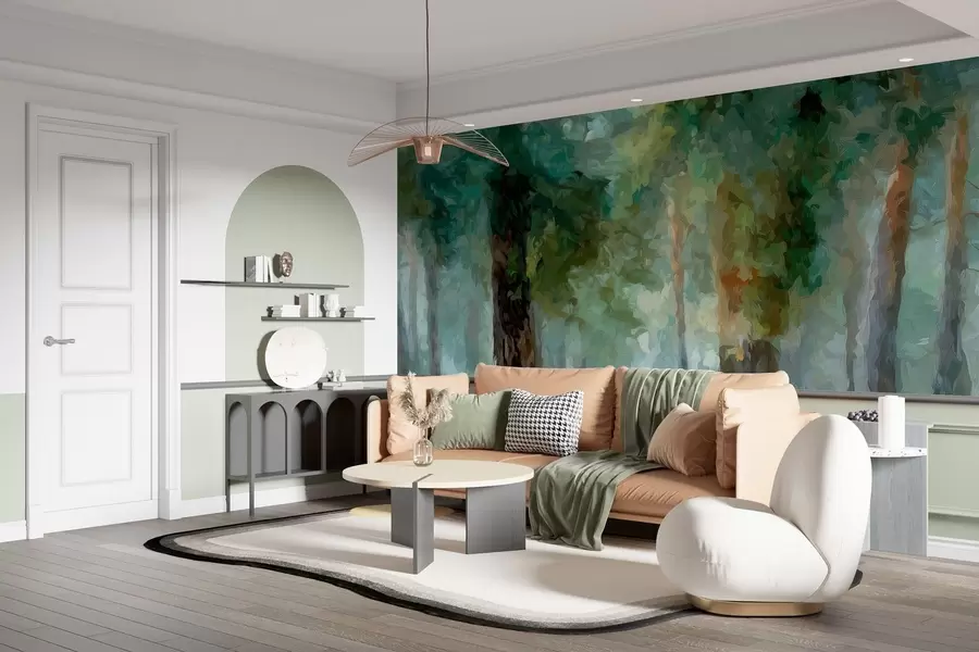 murales de pared Bosque caducifolio w05508