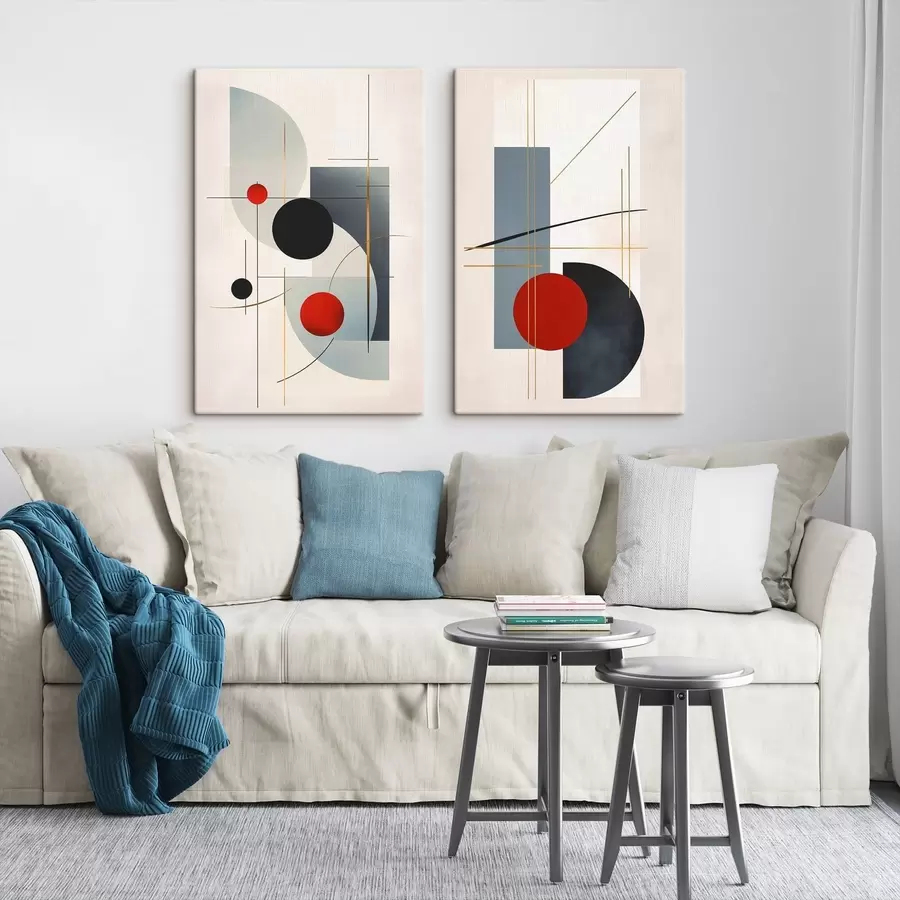 murales de pared Abstracción geométrica m30388