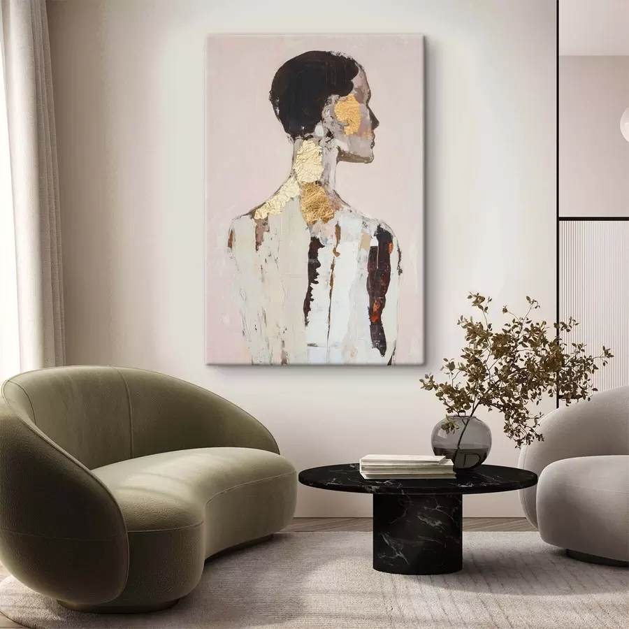 murales de pared Silueta abstracta s48698