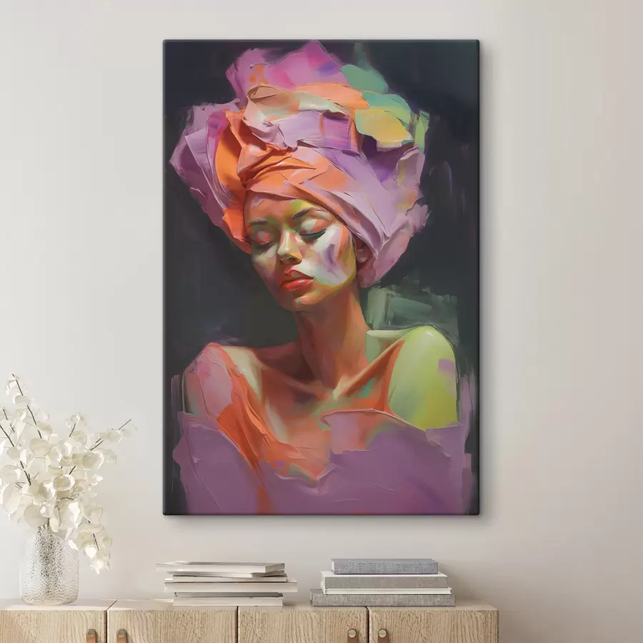 murales de pared Retrato de mujer s48927