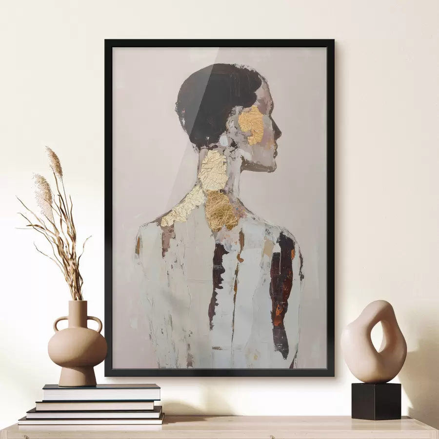 murales de pared Silueta abstracta f48698