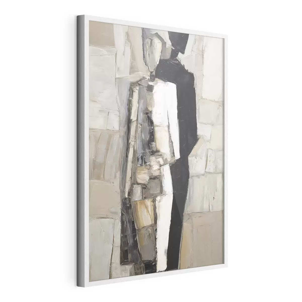 Poster Siluetas abstractas de una pareja f48924