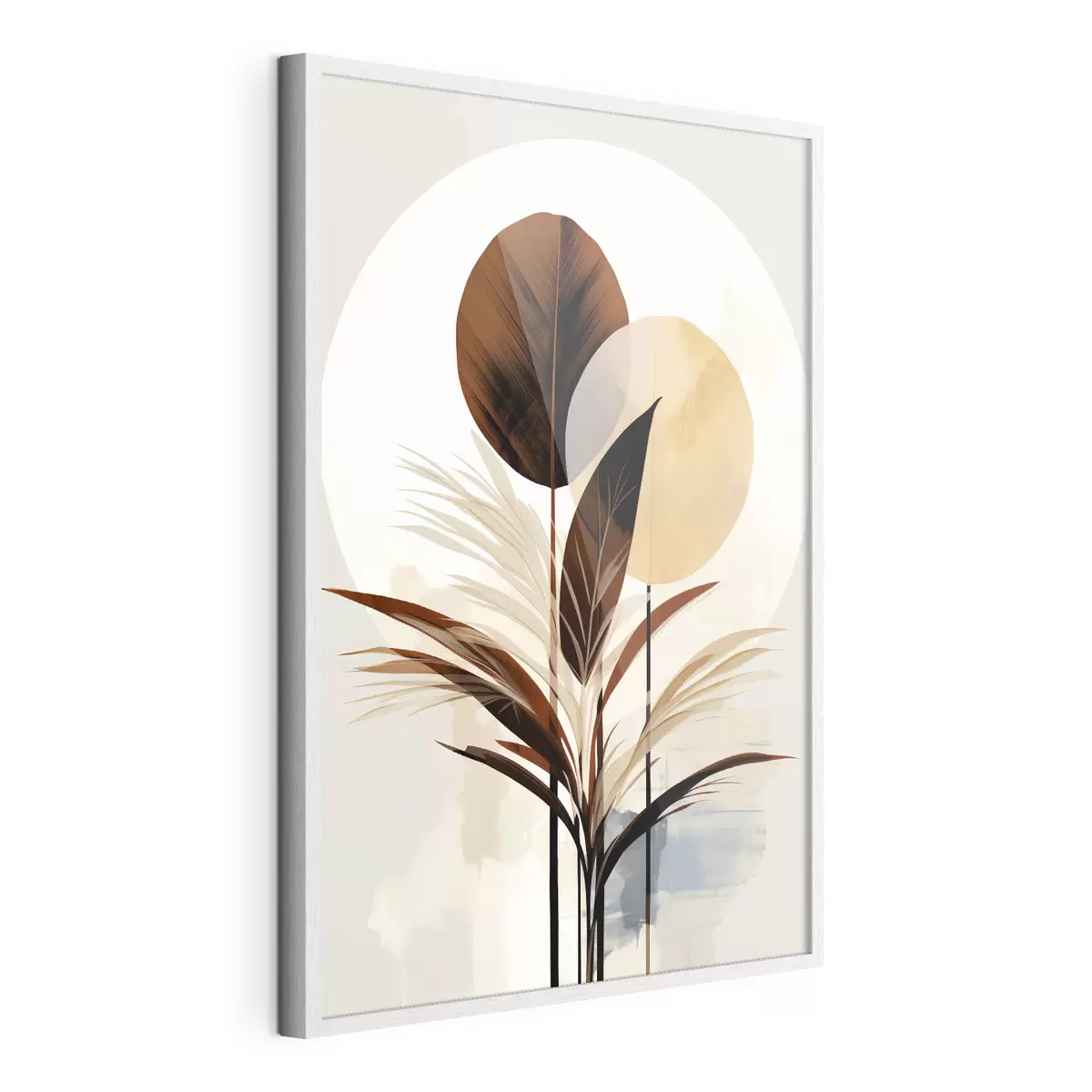 Poster Una abstracción con una planta f48926