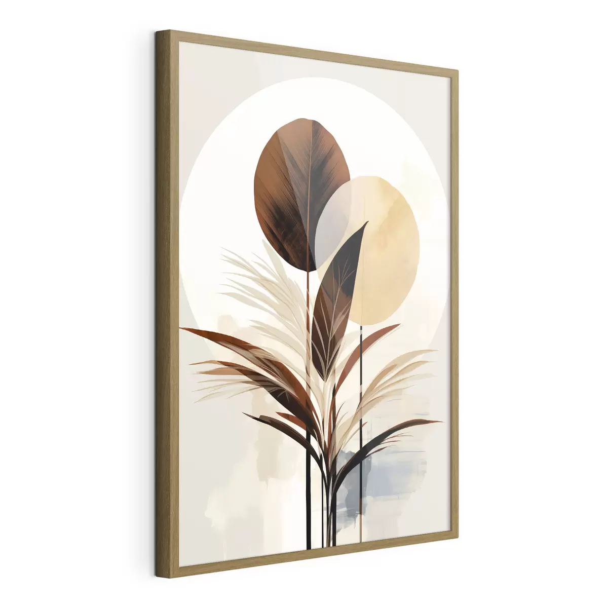 Poster Una abstracción con una planta f48926